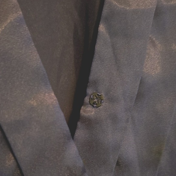 Victoria's Secret Jumpsuit Lingerie M/L Vintage Gold Label VNeck Wide Leg Satiny - Picture 14 of 14